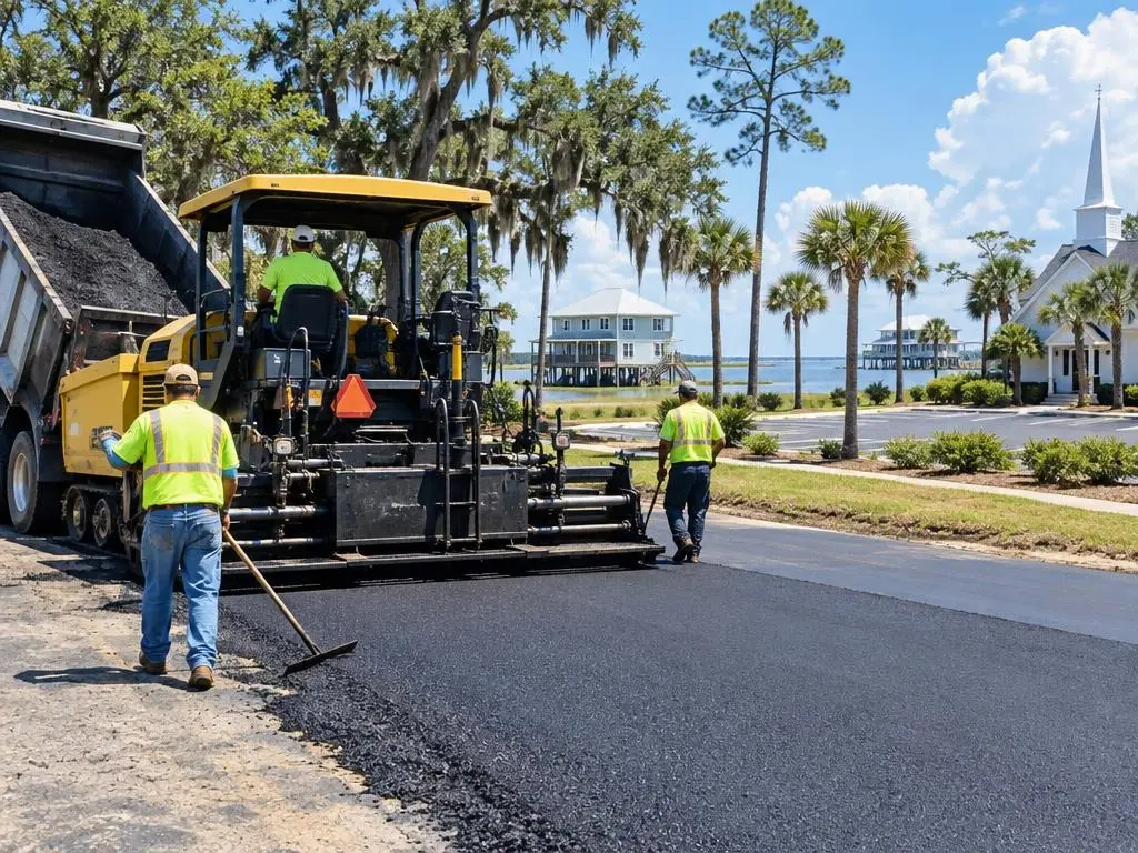Parking Lot Paving in Biloxi, MS